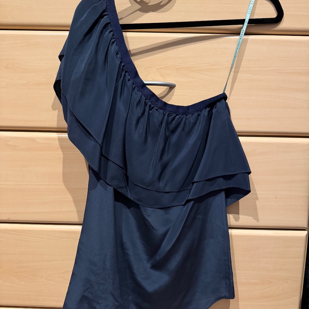 Geren Ford Off the shoulder ruffled shirt